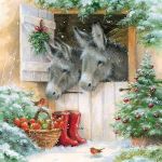 Santas donkeys
