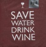 Save water drink wine