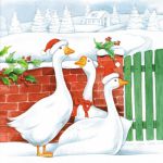 Christmas geese